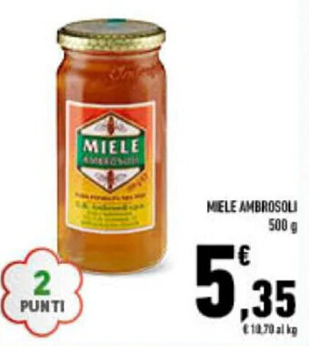 Conad MIELE AMBROSOLI 500 g offerta