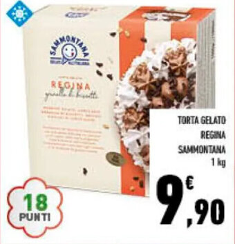Conad TORTA GELATO REGINA SAMMONTANA 1 kg offerta