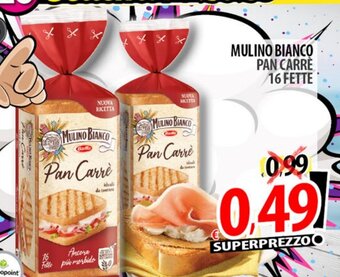 MULINO BIANCO PAN CARRE 16 FETTE