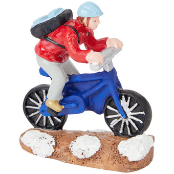 Action Statuina di natale magic village offerta