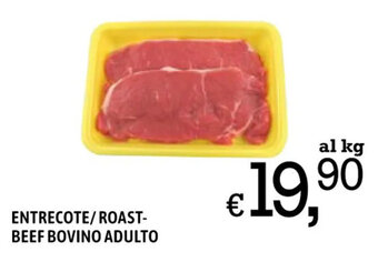 A&O ENTRECOTE/ROAST-BEEF BOVINO ADULTO offerta