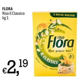 A&O FLORA Riso Il Classico kg 1 offerta