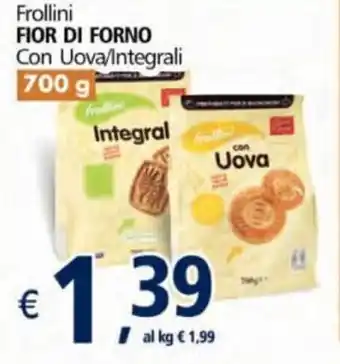 Alter Discount Fior di Forno Frollini 700g offerta