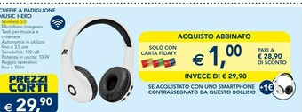 Hero Cuffie A Padiglione Music