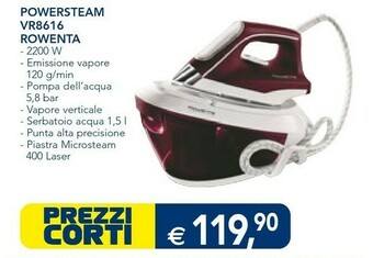 Esselunga Rowenta Powersteam VR8616 offerta