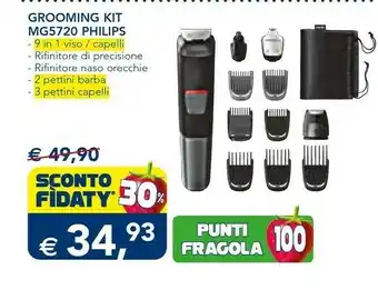 Esselunga Philips MG5720 Grooming Kit offerta