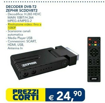 Zephir Decoder Dvb-t2 Scddvbt2