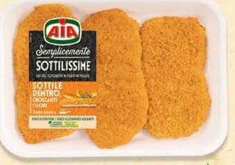 Tigros SOTTILISSIME DI POLLO PANATE AIA 210 g offerta