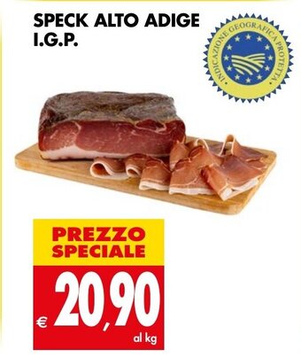 Tigros SPECK ALTO ADIGE I.G.P. offerta