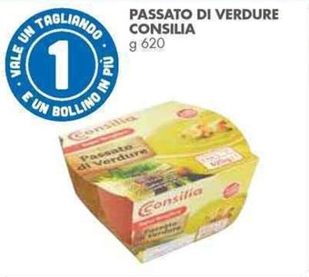 Italmark PASSATO DI VERDURE CONSILIA g 620 offerta
