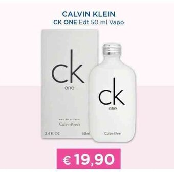 CALVIN KLEIN CK ONE Edt 50 ml Vapo