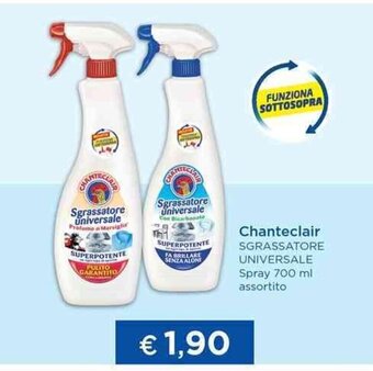 Acqua & Sapone Chanteclair SGRASSATORE UNIVERSALE Spray 700 ml offerta