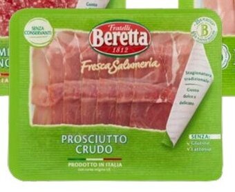 Tigros PROSCIUTTO CRUDO FRESCA SALUMERIA BERETTA 100 g offerta