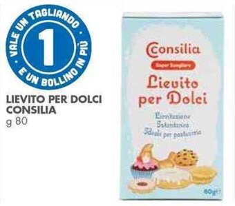 Italmark LIEVITO PER DOLCI CONSILIA g 80 offerta