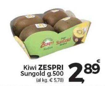 Supermercati Dok Kiwi ZESPRI Sungold g.500 offerta