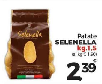 Supermercati Dok Patate SELENELLA kg. 1,5 offerta