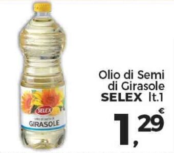 Supermercati Dok Olio di Semi di Girasole SELEX It.1 offerta