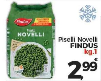 Supermercati Dok Piselli Novelli FINDUS kg.1 offerta