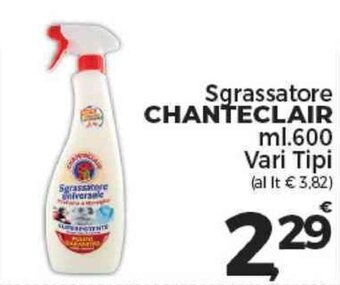 Sgrassatore CHANTECLAIR ml. 600