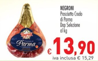 NEGRONI Prosciutto Crudo di Parma Dop Selezione