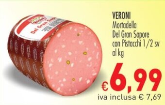 VERONI Mortadella Del Gran Sapore con Pistacchi 1/2 sv