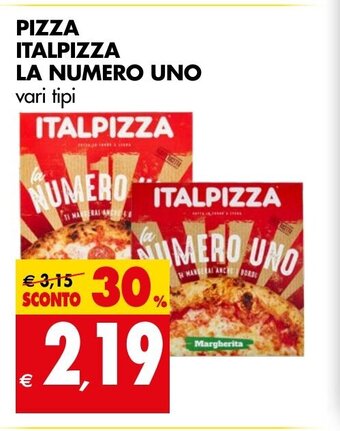 Tigros PIZZA ITALPIZZA LA NUMERO UNO offerta