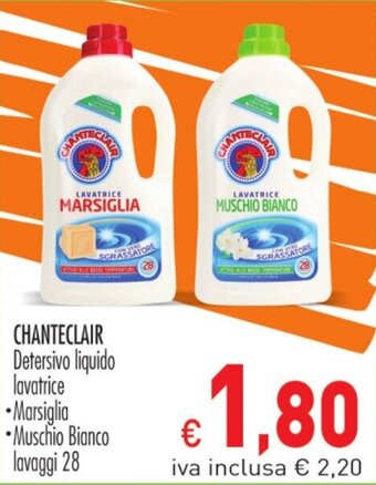 Cash & Carry Grossy CHANTECLAIR Detersivo liquido lavatrice lavaggi 28 offerta