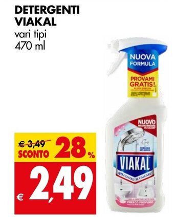 Tigros DETERGENTI VIAKAL vari tipi 470 ml offerta