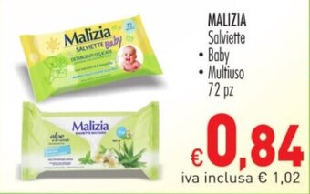 Cash & Carry Grossy MALIZIA Salviette 72 pz offerta