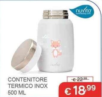 Primi Anni CONTENITORE TERMICO INOX 500 ML offerta