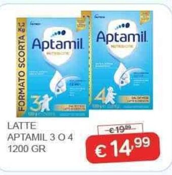 Primi Anni LATTE APTAMIL 3 04 1200 GR offerta
