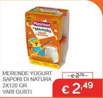 MERENDE YOGURT SAPORI DI NATURA 2X120 GR VARI GUSTI
