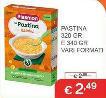 PASTINA 320 GR E 340 GR VARI FORMATI