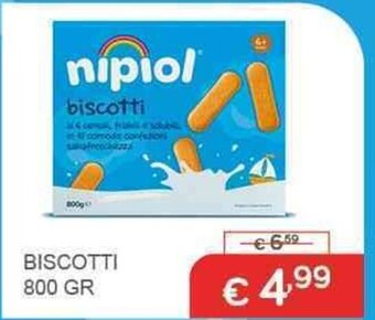 nipiol BISCOTTI 800 GR