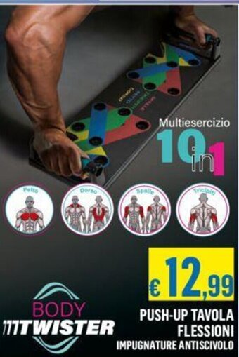 Satur PUSH-UP TAVOLA FLESSIONI offerta