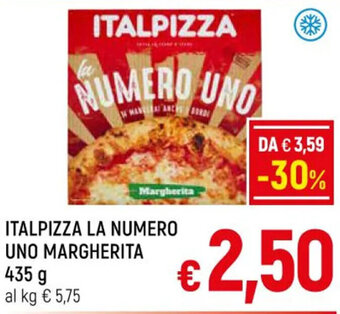 A&O ITALPIZZA LA NUMERO UNO MARGHERITA 435 g offerta