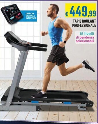 Satur TAPIS ROULANT PROFESSIONALE offerta