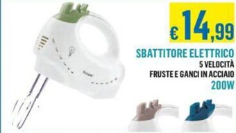 Satur SBATTITORE ELETTRICO 200W offerta