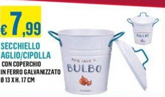 Satur SECCHIELLO AGLIO/CIPOLLA CON COPERCHIO offerta
