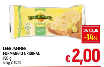 A&O LEERDAMMER FORMAGGIO ORIGINAL 150 g offerta