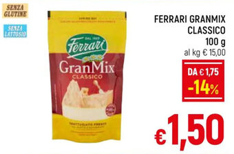 A&O FERRARI GRANMIX CLASSICO 100 g offerta