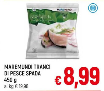 A&O MAREMUNDI TRANCI DI PESCE SPADA 450 g offerta