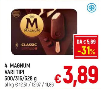 A&O 4 MAGNUM VARI TIPI 300/316/328 g offerta
