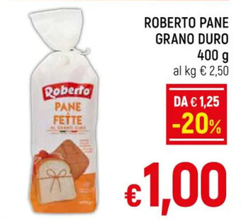 ROBERTO PANE GRANO DURO 400 g