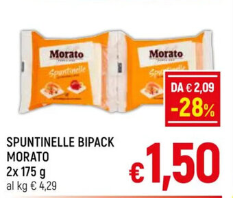 A&O SPUNTINELLE BIPACK MORATO 2x 175 g offerta