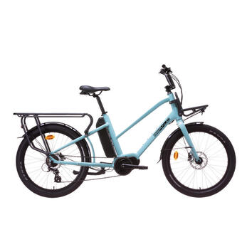 Decathlon Bici cargo, long tail, due ruote, porta merce porta bimbi offerta