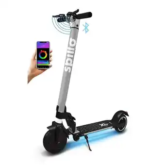 Monopattino elettrico pieghevole spillo xl pro grigio