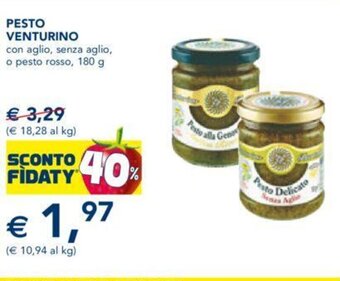 Esselunga PESTO VENTURINO 180 g offerta