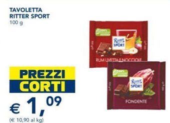 TAVOLETTA RITTER SPORT 100 g