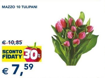 Esselunga MAZZO 10 TULIPANI offerta